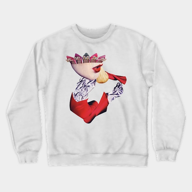 Shoes Queen Crewneck Sweatshirt by Luca Mainini